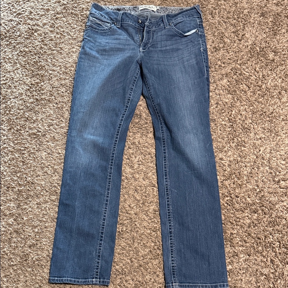 Ariat Women's Straight Leg Blue Jeans